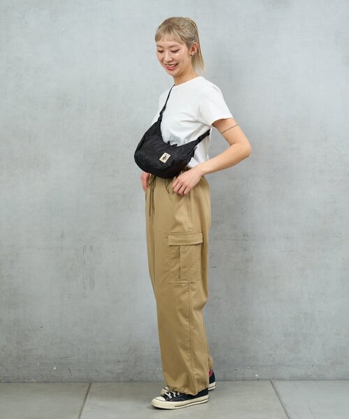 BIRTHDAY BAR（バースデイバー）の「【COBMASTER】COB SIL BANANA SHOULDER（ショルダーバッグ・レディース・ブラック/バイオレット/ミント・0）」の14枚目の写真