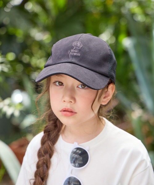 GLOBAL WORK(グローバルワーク)の「洗えるドライメッシュCAP/キッズ/666195(キャップ・キッズ・オフホワイト/ライトベージュ/ライトブルー/ブラック/キャメル/ブラック系その他・MEDIUM/LARGE)」の3枚目の写真