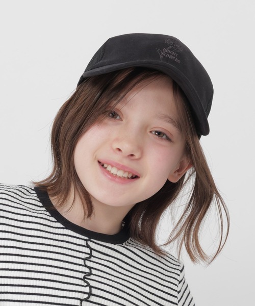 GLOBAL WORK(グローバルワーク)の「洗えるドライメッシュCAP/キッズ/666195(キャップ・キッズ・オフホワイト/ライトベージュ/ライトブルー/ブラック/キャメル/ブラック系その他・MEDIUM/LARGE)」の22枚目の写真
