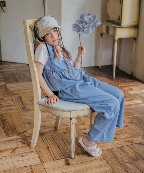 GLOBAL WORK(グローバルワーク)の「洗えるドライメッシュCAP/キッズ/666195(キャップ・キッズ・オフホワイト/ライトベージュ/ライトブルー/ブラック/キャメル/ブラック系その他・MEDIUM/LARGE)」の10枚目の写真