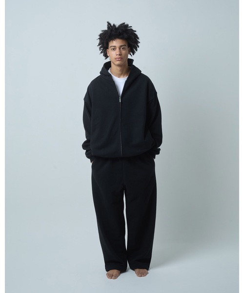 COMMON BASE(コモンベース)の「ID ZIP SWEAT HOODIE | BOKUNOU COMMON(パーカー・メンズ・ヘザーグレー/ブラック・S-M/L-XL)」の20枚目の写真