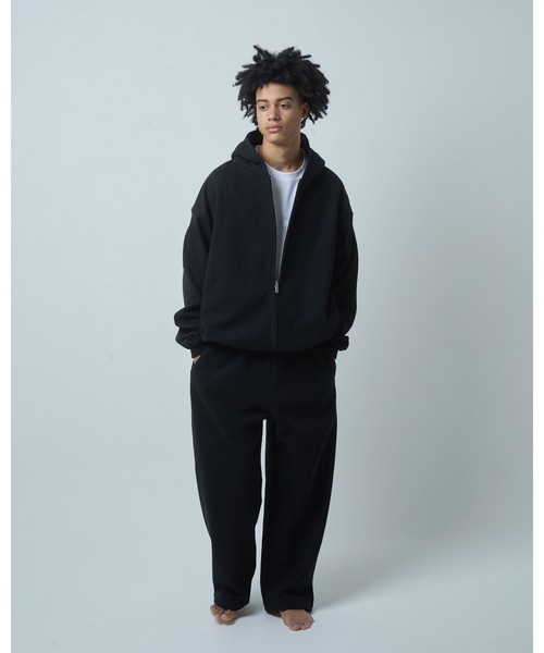 COMMON BASE(コモンベース)の「ID ZIP SWEAT HOODIE | BOKUNOU COMMON(パーカー・メンズ・ヘザーグレー/ブラック・S-M/L-XL)」の19枚目の写真