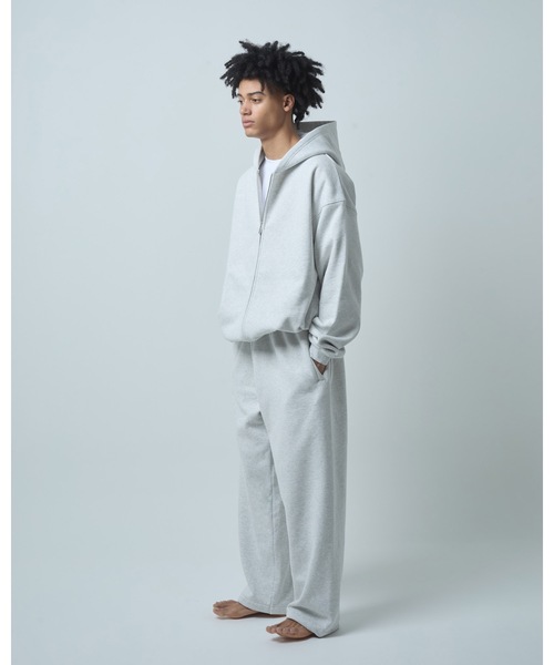 COMMON BASE(コモンベース)の「ID ZIP SWEAT HOODIE | BOKUNOU COMMON(パーカー・メンズ・ヘザーグレー/ブラック・S-M/L-XL)」の3枚目の写真