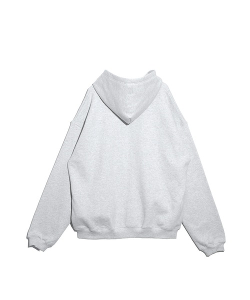 COMMON BASE(コモンベース)の「ID ZIP SWEAT HOODIE | BOKUNOU COMMON(パーカー・メンズ・ヘザーグレー/ブラック・S-M/L-XL)」の10枚目の写真
