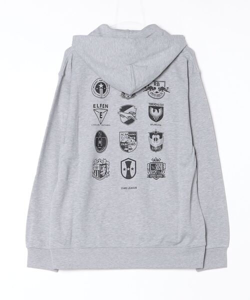 X-girl SPORTS(エックスガールスポーツ)の「WE LIMITED SWEAT HOODIE(スウェット・メンズ・グレー/ブラック・X-LARGE/XX-LARGE/SMALL/LARGE/MEDIUM)」の18枚目の写真