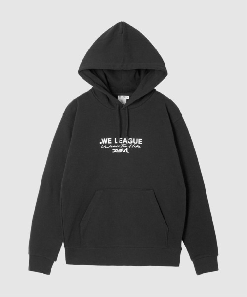 X-girl SPORTS(エックスガールスポーツ)の「WE LIMITED SWEAT HOODIE(スウェット・メンズ・グレー/ブラック・X-LARGE/XX-LARGE/SMALL/LARGE/MEDIUM)」の2枚目の写真