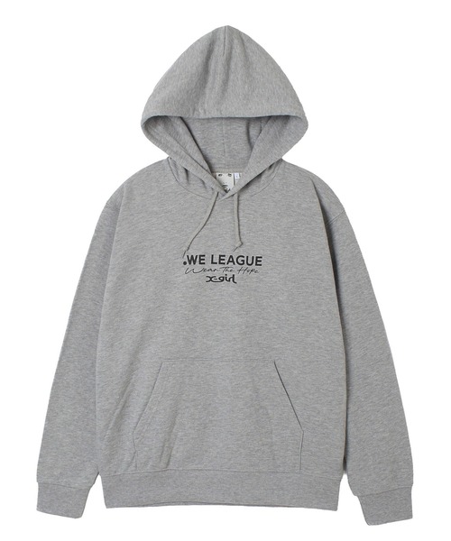 X-girl SPORTS(エックスガールスポーツ)の「WE LIMITED SWEAT HOODIE(スウェット・メンズ・グレー/ブラック・X-LARGE/XX-LARGE/SMALL/LARGE/MEDIUM)」の7枚目の写真