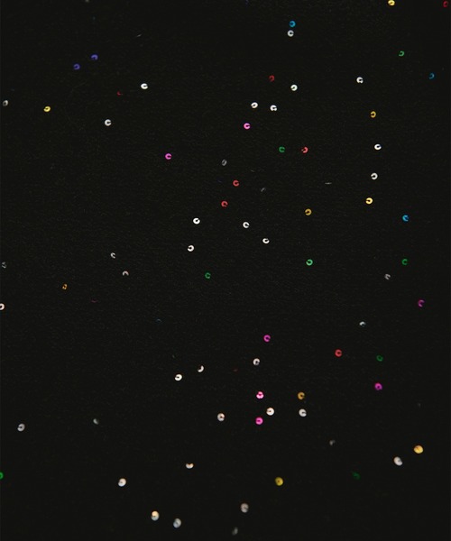 loin nuit（ロワンニュイ）の「spangle puff knit / スパンコールパフニット（ニット/セーター・レディース・ミント/イエロー/ブラック/ピンク・FREE）」の12枚目の写真