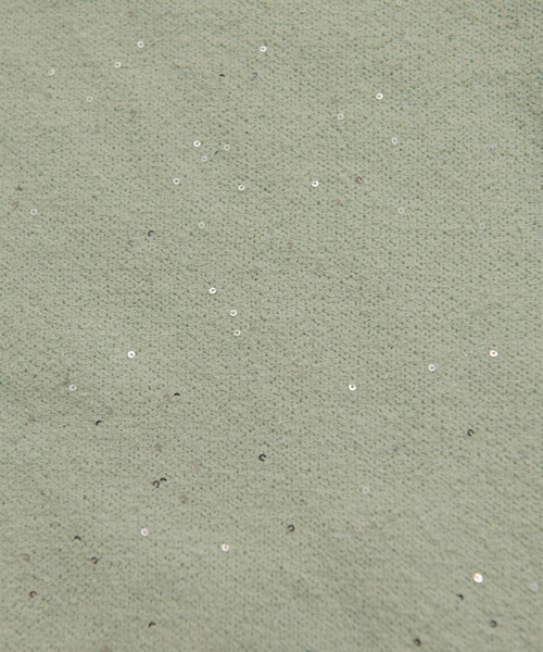 loin nuit（ロワンニュイ）の「spangle puff knit / スパンコールパフニット（ニット/セーター・レディース・ミント/イエロー/ブラック/ピンク・FREE）」の13枚目の写真