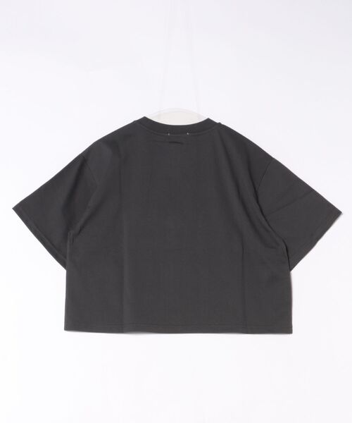 Right-on（ライトオン）の「HONEYSUCKLE ROSE(ハニーサックルローズ)ネコプリントショートTシャツ（Tシャツ/カットソー・レディース・ホワイト/ダークグレー/ライトピンク・L/M）」の12枚目の写真