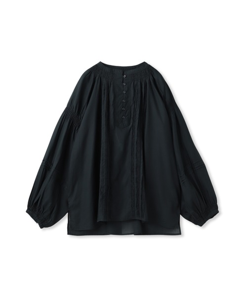 Droite lautreamont(ドロワットロートレアモン)の「コットンシアーボイルブラウス(シャツ/ブラウス・レディース・オフホワイト/ブルー/ブラック・M)」の5枚目の写真