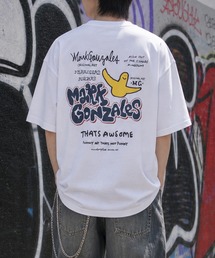 【ba】〔Mark Gonzales ARTWORK COLLECTION〕アソートアートデザイン 半袖クルーネックTシャツ 刺繍/サガラ刺繍/ワッペン