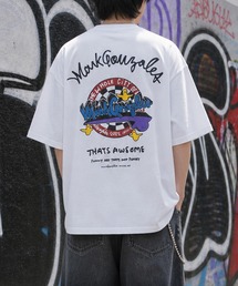 【ba】〔Mark Gonzales ARTWORK COLLECTION〕アソートアートデザイン 半袖クルーネックTシャツ 刺繍/サガラ刺繍/ワッペン