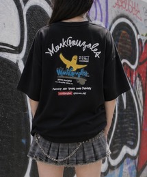 【ba】〔Mark Gonzales ARTWORK COLLECTION〕アソートアートデザイン 半袖クルーネックTシャツ 刺繍/サガラ刺繍/ワッペン