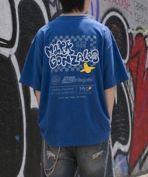 【ba】〔Mark Gonzales ARTWORK COLLECTION〕アソートアートデザイン 半袖クルーネックTシャツ 刺繍/サガラ刺繍/ワッペン