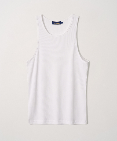 EDWARDMAX(エドワードマックス)の「コットンリブタンクトップ 袖なし(Tシャツ/カットソー・メンズ・その他・MEDIUM/LARGE/X-LARGE)」の2枚目の写真
