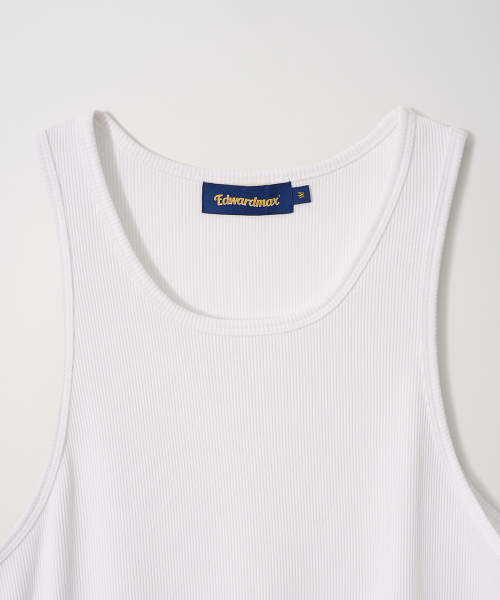 EDWARDMAX(エドワードマックス)の「コットンリブタンクトップ 袖なし(Tシャツ/カットソー・メンズ・その他・MEDIUM/LARGE/X-LARGE)」の4枚目の写真