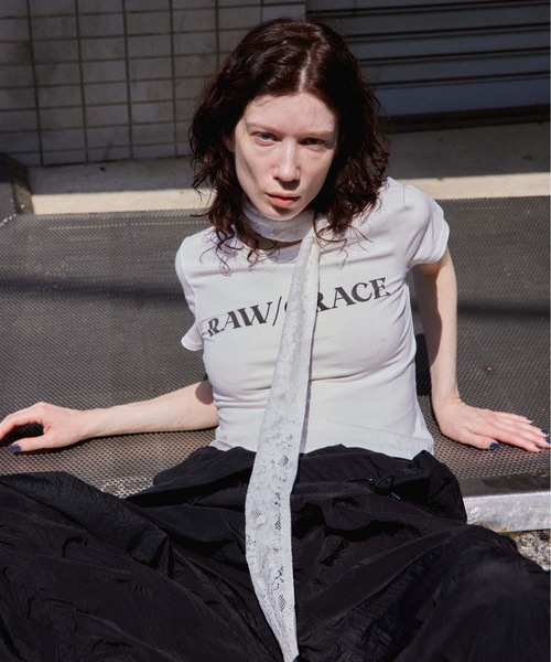MAISON SPECIAL(メゾンスペシャル)の「Multifabric Bow Tie/マルチファブリックボウタイ(バンダナ/スカーフ・レディース・ブラック/ホワイト/ブラウン・FREE)」の5枚目の写真