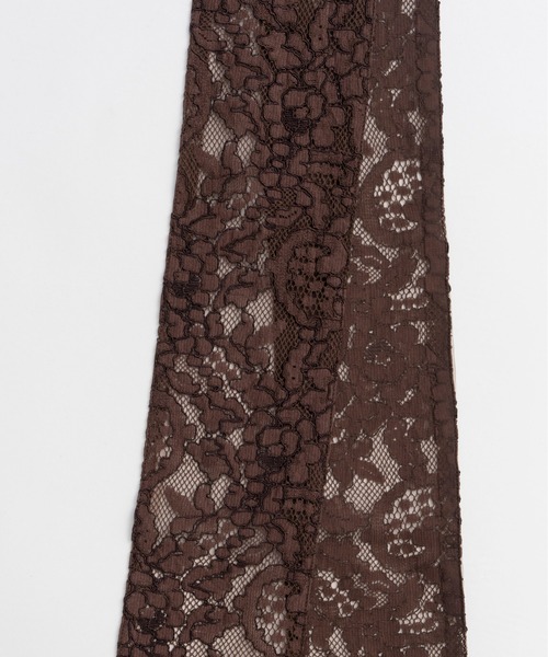 MAISON SPECIAL(メゾンスペシャル)の「Multifabric Bow Tie/マルチファブリックボウタイ(バンダナ/スカーフ・レディース・ブラック/ホワイト/ブラウン・FREE)」の6枚目の写真