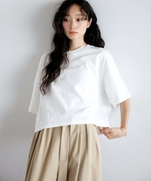 【汗染み防止】コンパクトTシャツ