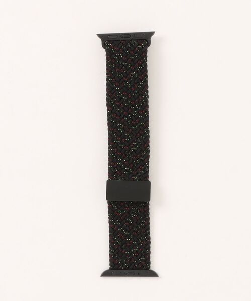 Fun & Daily(ファンアンドデイリー)の「Nylon Braid Strap For APPLE WATCH / アップルウオッチバンド(デジタル腕時計・レディース・ブラック系その他3/ブラック系その他2/パープル系その他/ブラック/ホワイト系その他/マルチ・B/A)」の12枚目の写真