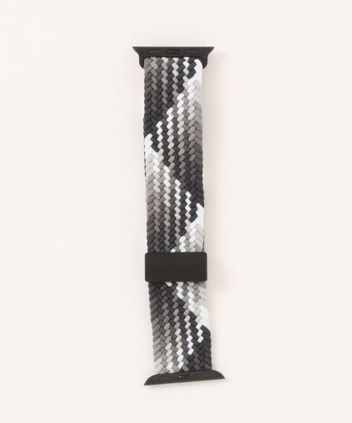 Fun & Daily(ファンアンドデイリー)の「Nylon Braid Strap For APPLE WATCH / アップルウオッチバンド(デジタル腕時計・レディース・ブラック系その他3/ブラック系その他2/パープル系その他/ブラック/ホワイト系その他/マルチ・B/A)」の11枚目の写真