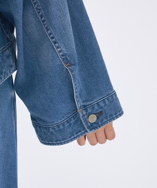 Healthy denim(ヘルシーデニム)の「【Healthy denim/ヘルシーデニム】デニムジャケット/Latte/ラテ/ジャケット(シャツ/ブラウス・レディース・インディゴブルー・1)」の11枚目の写真