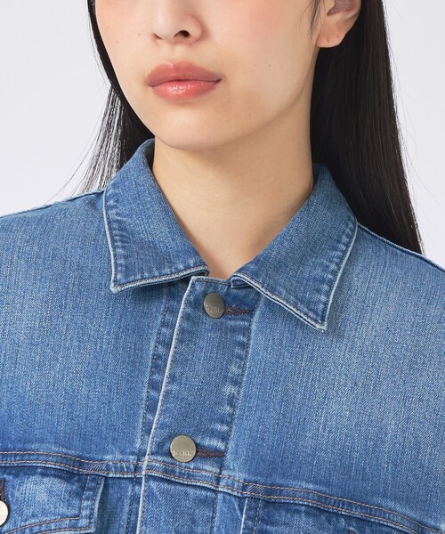 Healthy denim(ヘルシーデニム)の「【Healthy denim/ヘルシーデニム】デニムジャケット/Latte/ラテ/ジャケット(シャツ/ブラウス・レディース・インディゴブルー・1)」の12枚目の写真