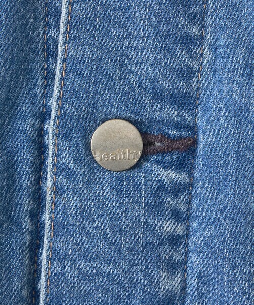 Healthy denim(ヘルシーデニム)の「【Healthy denim/ヘルシーデニム】デニムジャケット/Latte/ラテ/ジャケット(シャツ/ブラウス・レディース・インディゴブルー・1)」の16枚目の写真