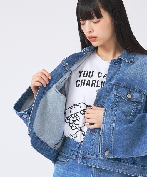 Healthy denim(ヘルシーデニム)の「【Healthy denim/ヘルシーデニム】デニムジャケット/Latte/ラテ/ジャケット(シャツ/ブラウス・レディース・インディゴブルー・1)」の18枚目の写真
