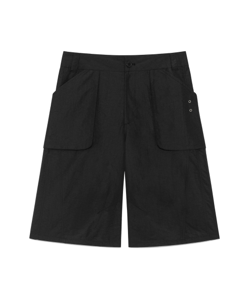 THECOLDESTMOMENT(ザコールデストモーメント)の「TCM pocket panel half pants (black)(その他パンツ・レディース・その他・MEDIUM/LARGE)」の2枚目の写真