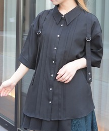 タブデザインロングシャツ