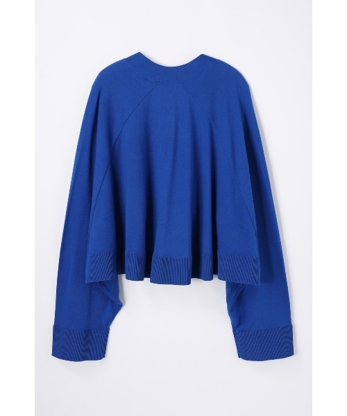 ENFOLD(エンフォルド)の「UMBRELLA CARDIGAN(カーディガン/ボレロ・レディース・ブルー/レッド/ダークネイビー・38)」の10枚目の写真