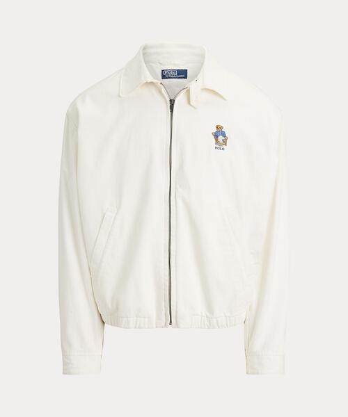 POLO RALPH LAUREN（ポロ ラルフ ローレン）の「Polo ベア ビッグ ジャケット（ブルゾン・メンズ・ホワイト・L/S）」の2枚目の写真