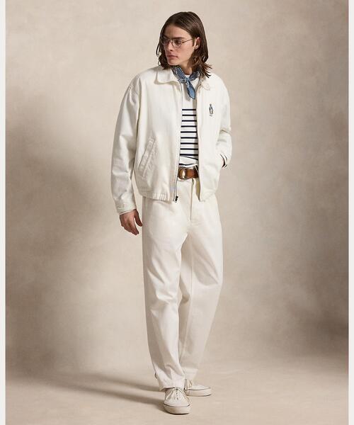 POLO RALPH LAUREN（ポロ ラルフ ローレン）の「Polo ベア ビッグ ジャケット（ブルゾン・メンズ・ホワイト・L/S）」の3枚目の写真