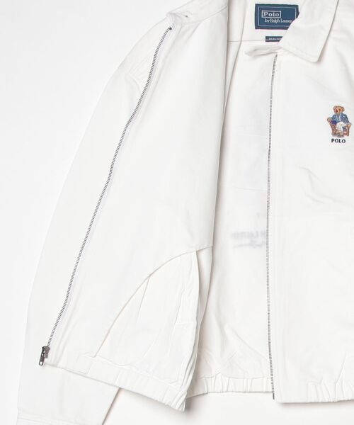 POLO RALPH LAUREN（ポロ ラルフ ローレン）の「Polo ベア ビッグ ジャケット（ブルゾン・メンズ・ホワイト・L/S）」の9枚目の写真