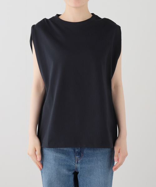 JOURNAL STANDARD LUXE(ジャーナルスタンダード ラックス)の「スワイジャージ サイドタックタンクトップ(Tシャツ/カットソー・レディース・レッド/ホワイト/ネイビー・FREE)」の21枚目の写真