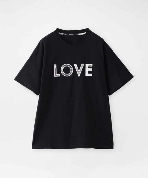 LOVELESS（ラブレス）の「【KANAKO SASAKI】コラボレーション グラフィックロゴTシャツ（Tシャツ/カットソー・メンズ・オフホワイト/ブラック・L/M）」の2枚目の写真