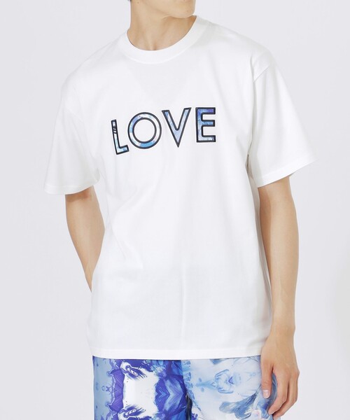 LOVELESS（ラブレス）の「【KANAKO SASAKI】コラボレーション グラフィックロゴTシャツ（Tシャツ/カットソー・メンズ・オフホワイト/ブラック・L/M）」の5枚目の写真