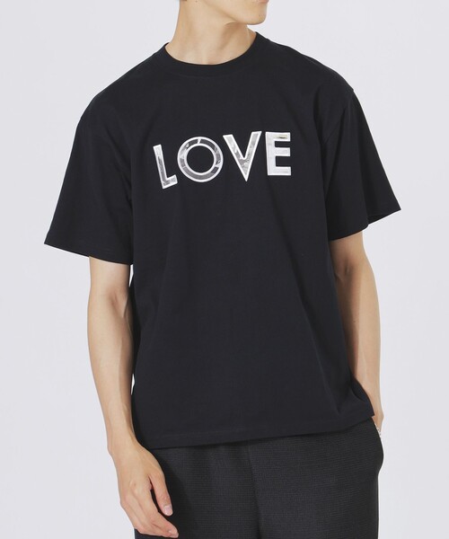 LOVELESS（ラブレス）の「【KANAKO SASAKI】コラボレーション グラフィックロゴTシャツ（Tシャツ/カットソー・メンズ・オフホワイト/ブラック・L/M）」の6枚目の写真