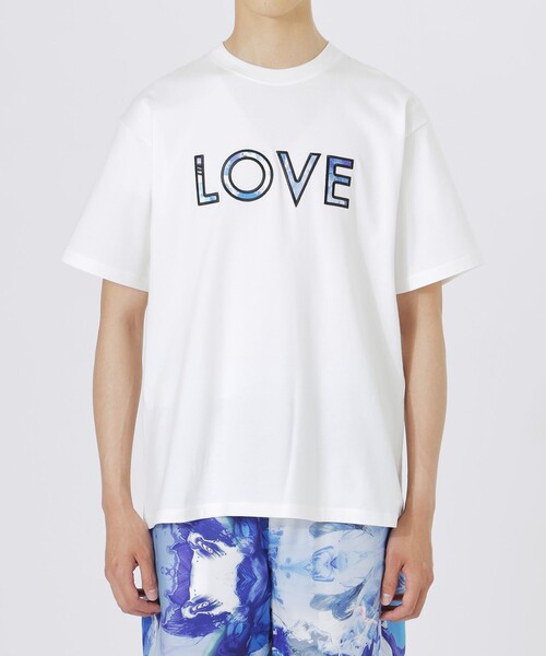 LOVELESS（ラブレス）の「【KANAKO SASAKI】コラボレーション グラフィックロゴTシャツ（Tシャツ/カットソー・メンズ・オフホワイト/ブラック・L/M）」の12枚目の写真