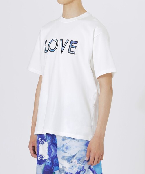 LOVELESS（ラブレス）の「【KANAKO SASAKI】コラボレーション グラフィックロゴTシャツ（Tシャツ/カットソー・メンズ・オフホワイト/ブラック・L/M）」の13枚目の写真