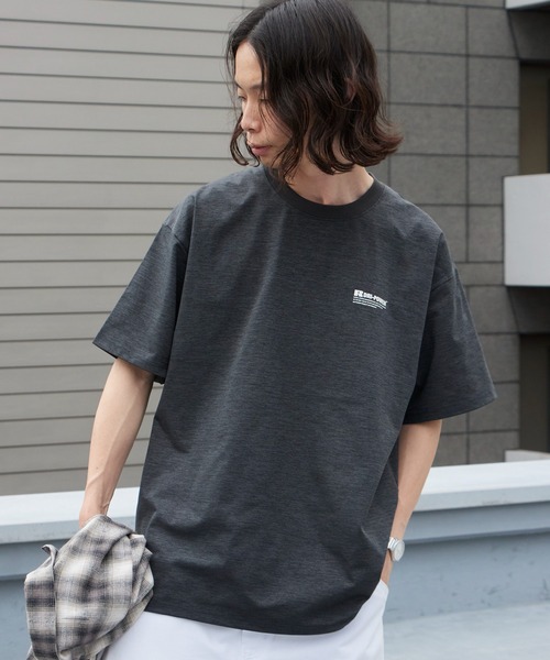 Russell Athletic(ラッセルアスレティック)の「RUSSELL ATHLETIC / ラッセルアスレティック dri-power Jersey Diagonal T ドライパワー ジャージー ダイアゴナル Tシャツ 半袖 吸汗速乾 メンズ 秋 秋服 2026年秋冬(Tシャツ/カットソー・メンズ・チャコール/ネイビー/ホワイト/ブラック・M/L/XL)」の15枚目の写真