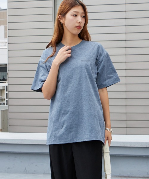 Russell Athletic(ラッセルアスレティック)の「RUSSELL ATHLETIC / ラッセルアスレティック dri-power Jersey Diagonal T ドライパワー ジャージー ダイアゴナル Tシャツ 半袖 吸汗速乾 メンズ 秋 秋服 2026年秋冬(Tシャツ/カットソー・メンズ・チャコール/ネイビー/ホワイト/ブラック・M/L/XL)」の21枚目の写真