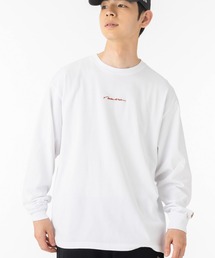 ニューエラ 長袖Tシャツ ロンT 手書き風ロゴ
