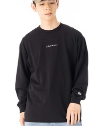 ニューエラ 長袖Tシャツ ロンT 手書き風ロゴ