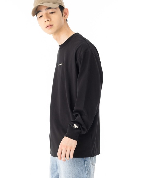 NEW ERA(ニューエラ)の「ニューエラ 長袖Tシャツ ロンT 手書き風ロゴ(Tシャツ/カットソー・メンズ・ホワイト/ブラック・XL/L/M/S/XXL)」の20枚目の写真