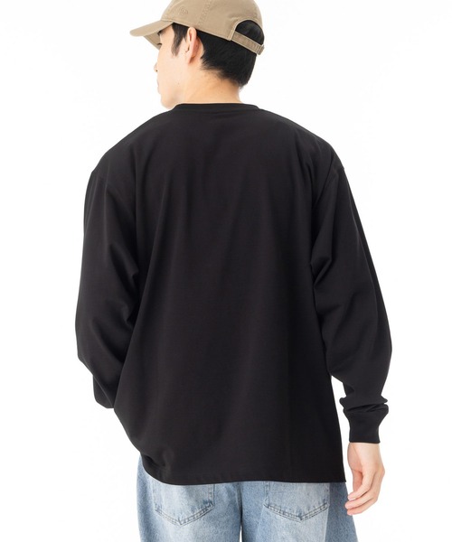 NEW ERA(ニューエラ)の「ニューエラ 長袖Tシャツ ロンT 手書き風ロゴ(Tシャツ/カットソー・メンズ・ホワイト/ブラック・XL/L/M/S/XXL)」の22枚目の写真
