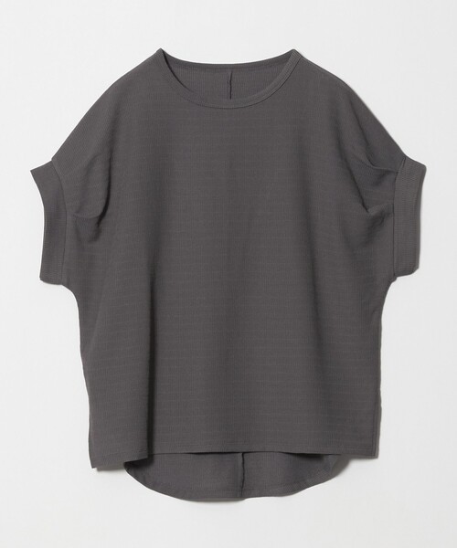 A DAY IN THE LIFE UNITED ARROWS(アデイインザライフユナイテッドアローズ)の「ハリヌキリブ タックスリーブカットソー <A DAY IN THE LIFE>(Tシャツ/カットソー・レディース・オフホワイト/ダークグレー/イエロー/ネイビー・FREE)」の3枚目の写真