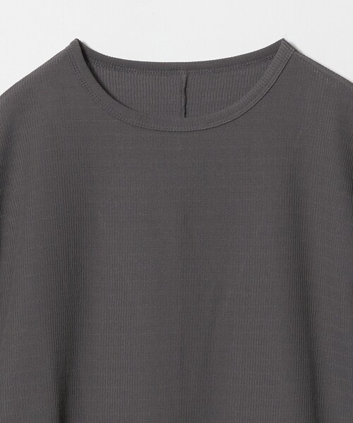 A DAY IN THE LIFE UNITED ARROWS(アデイインザライフユナイテッドアローズ)の「ハリヌキリブ タックスリーブカットソー <A DAY IN THE LIFE>(Tシャツ/カットソー・レディース・オフホワイト/ダークグレー/イエロー/ネイビー・FREE)」の12枚目の写真